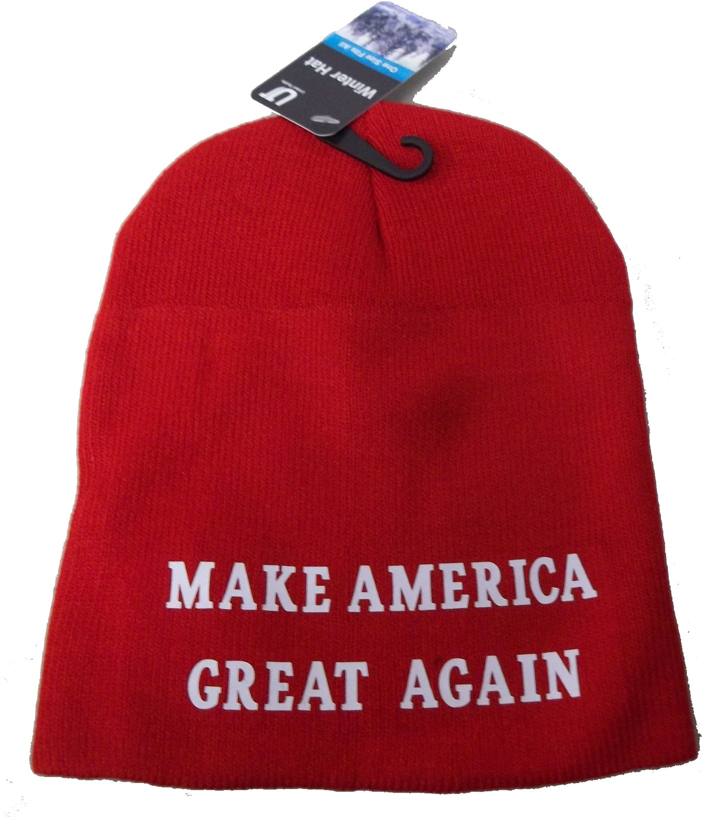 CrazyCoolBuys Maga Make America Great Again Winter Beanie Hat Riding Skull Cap Donald Trump Maga