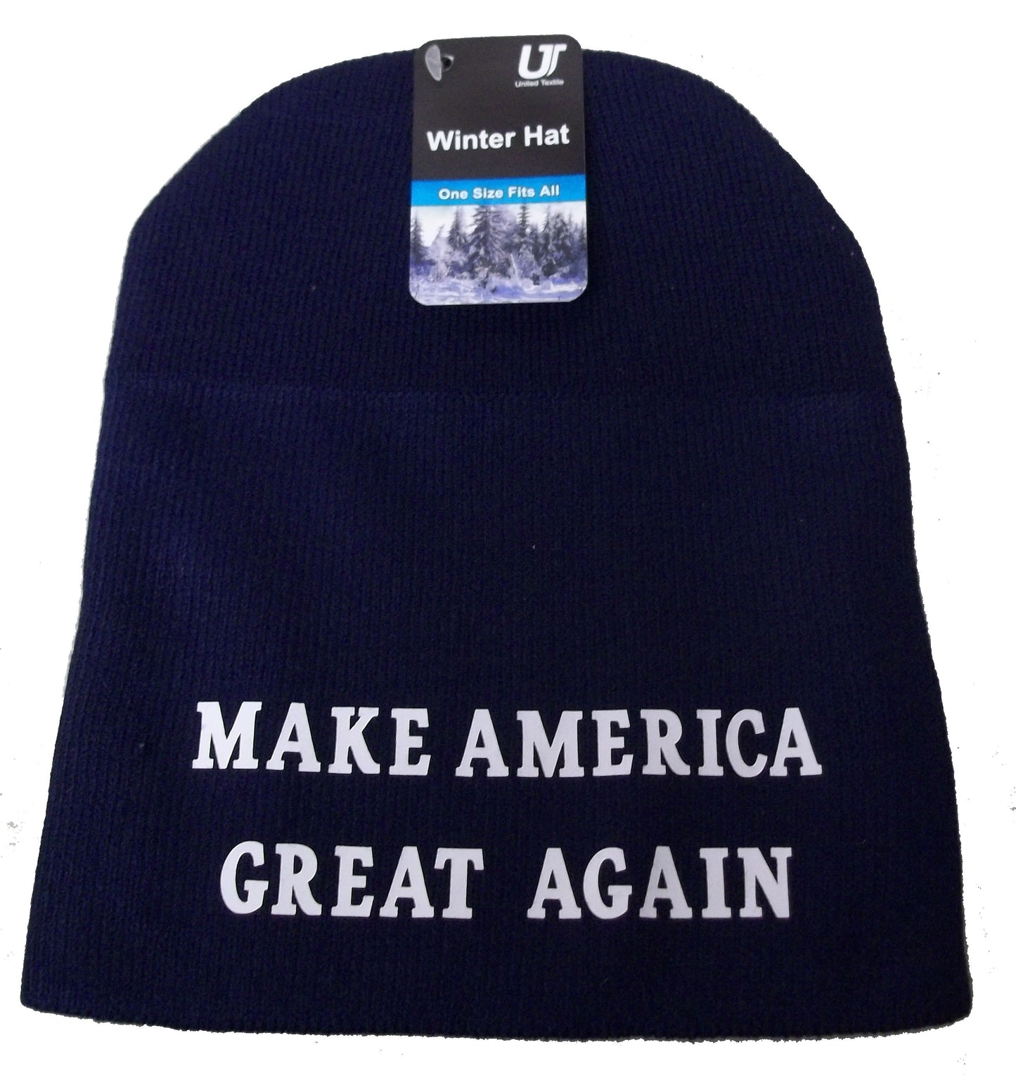 CrazyCoolBuys Maga Make America Great Again Winter Beanie Hat Riding Skull Cap Donald Trump Maga