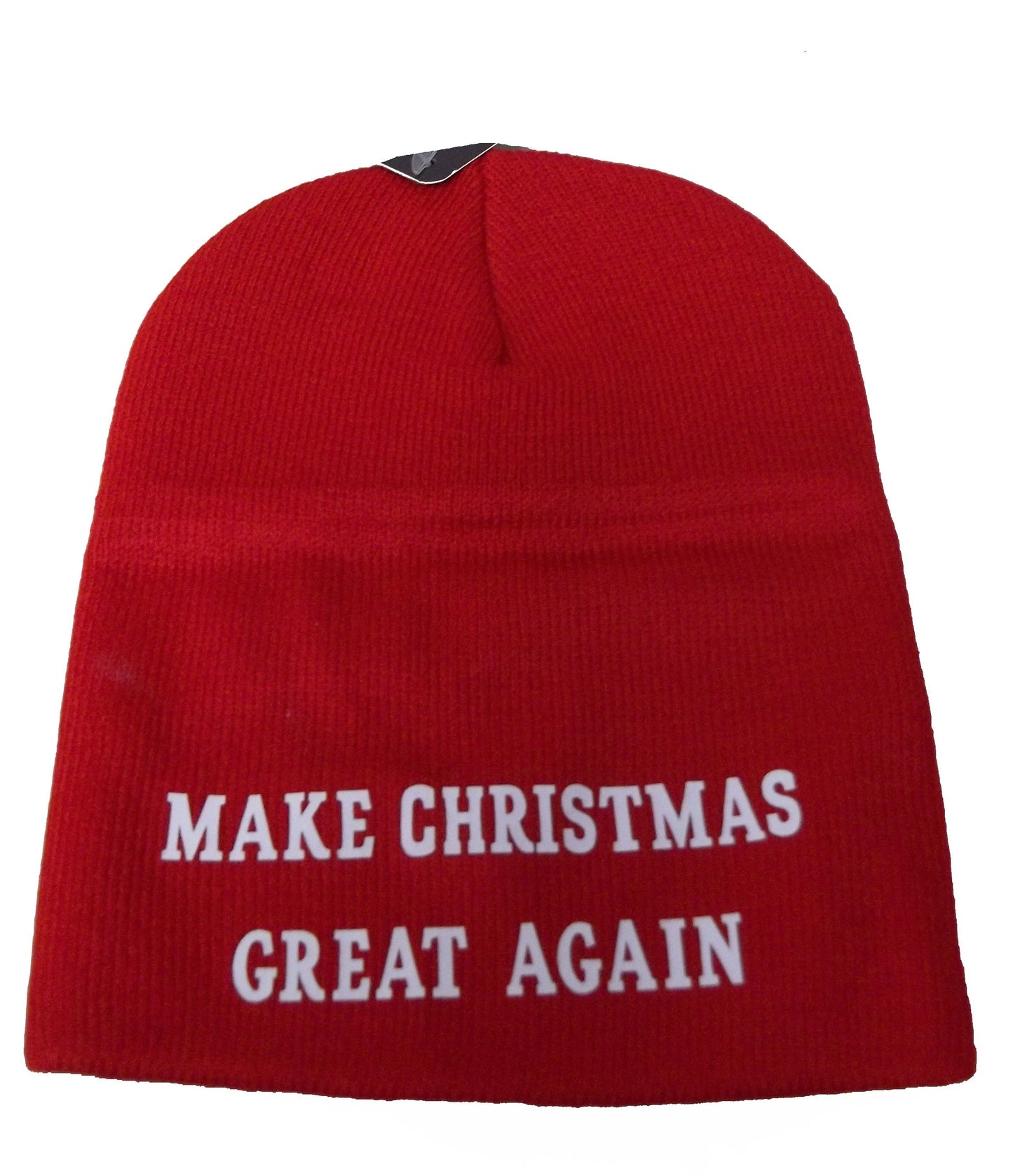 CrazyCoolBuys Maga Make Christmas Great Again Winter Beanie Hat Riding Skull Cap Donald Trump