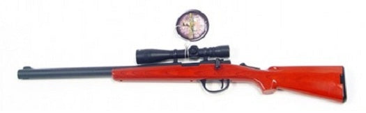 CrazyCoolBuys 15" Gibson Bolt Scope Rifle Barbecue Refillable Grill Lighter Bbq Butane