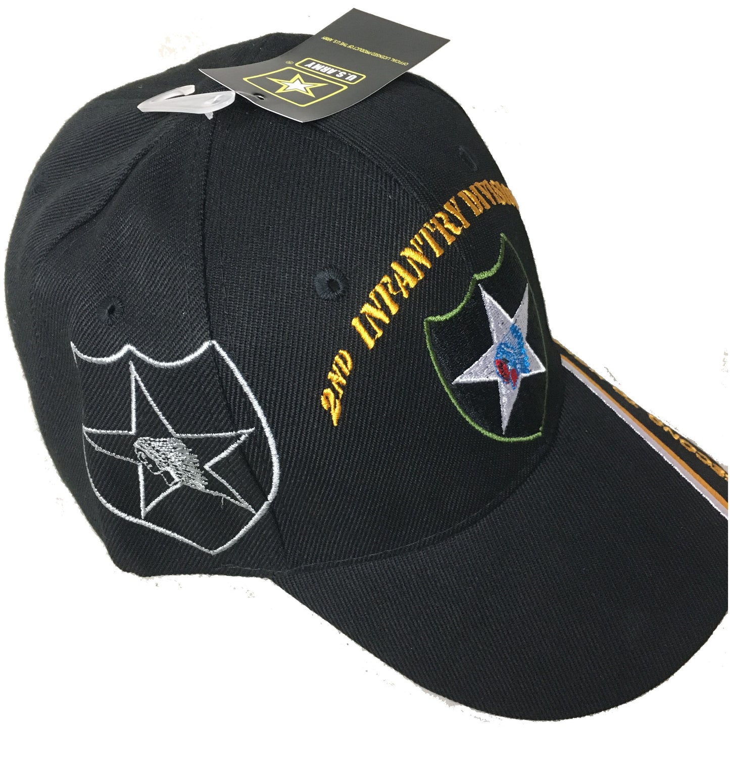 CrazyCoolBuys 2Nd Infantry Division Baseball Style Embroidered Hat Second None Army Cap