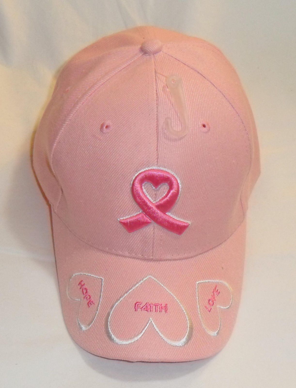 CrazyCoolBuys Pink Ribbon Breast Cancer Awareness Baseball Style Faith Hope Love Hat Cap