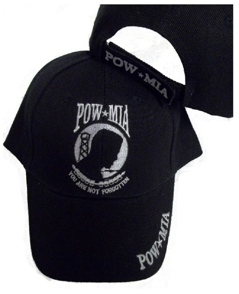 CrazyCoolBuys Pow Mia Embroidered Hat Prisoner Of War Missing In Action Ball Cap