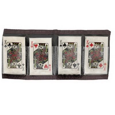 CrazyCoolBuys 4 Kings Throwing Knives Playing Card Throwers