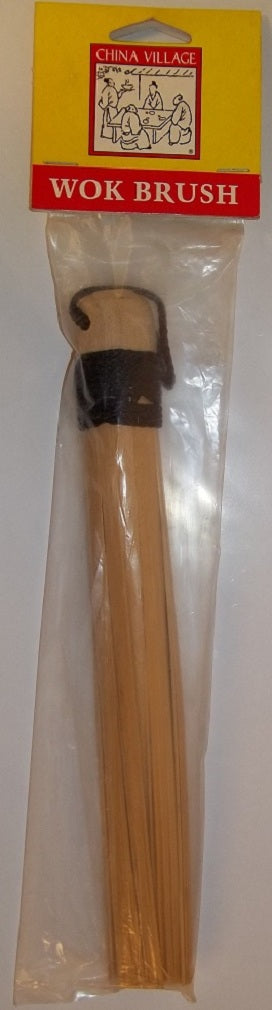 CrazyCoolBuys 11" Keilen China Village Bamboo Wok Brush Asian Food Chinese Japanese