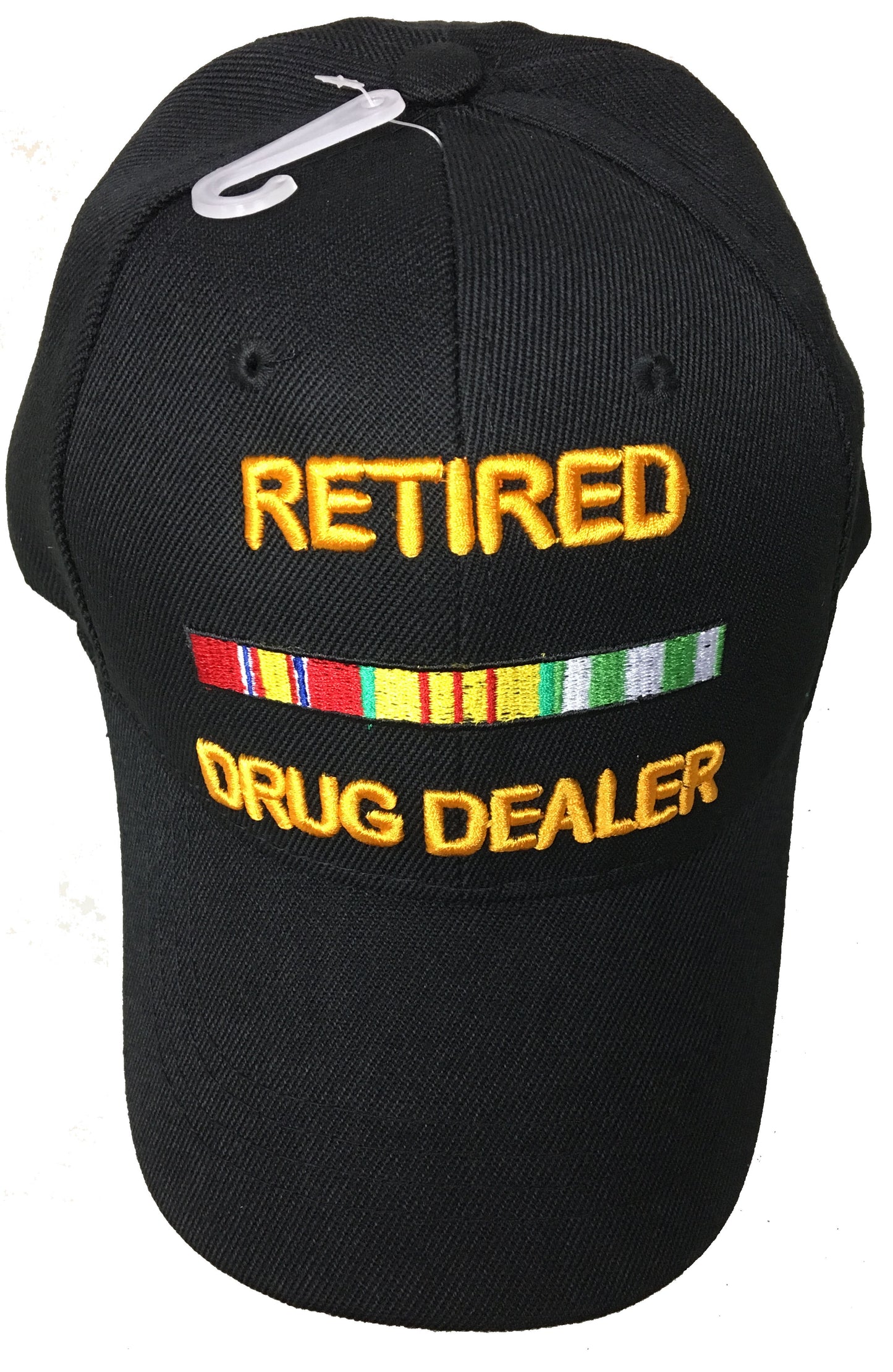 CrazyCoolBuys Retired Drug Dealer Baseball Style Embroidered Hat Funny Novelty Ball Cap