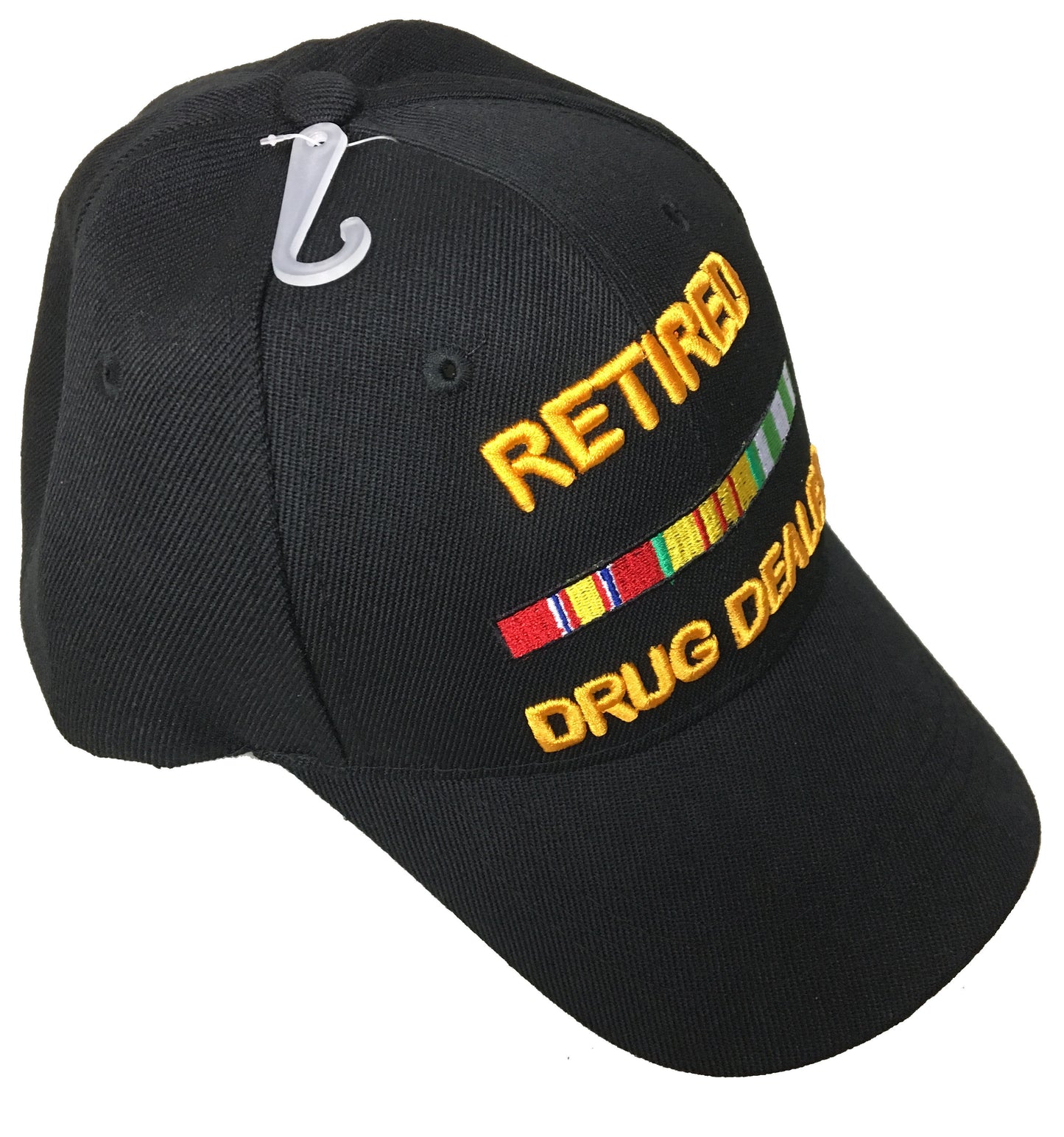 CrazyCoolBuys Retired Drug Dealer Baseball Style Embroidered Hat Funny Novelty Ball Cap
