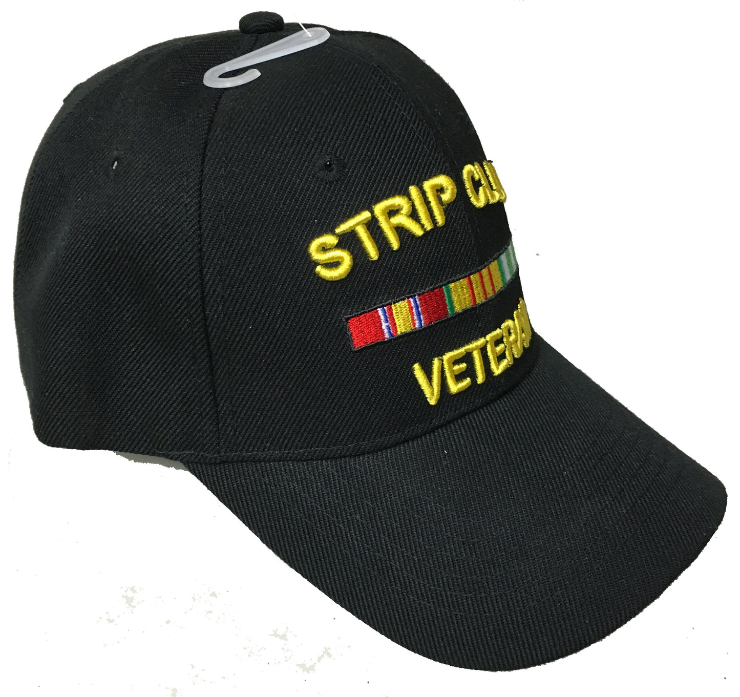 CrazyCoolBuys Strip Club Veteran Baseball Style Embroidered Hat Funny Novelty Baseball Cap