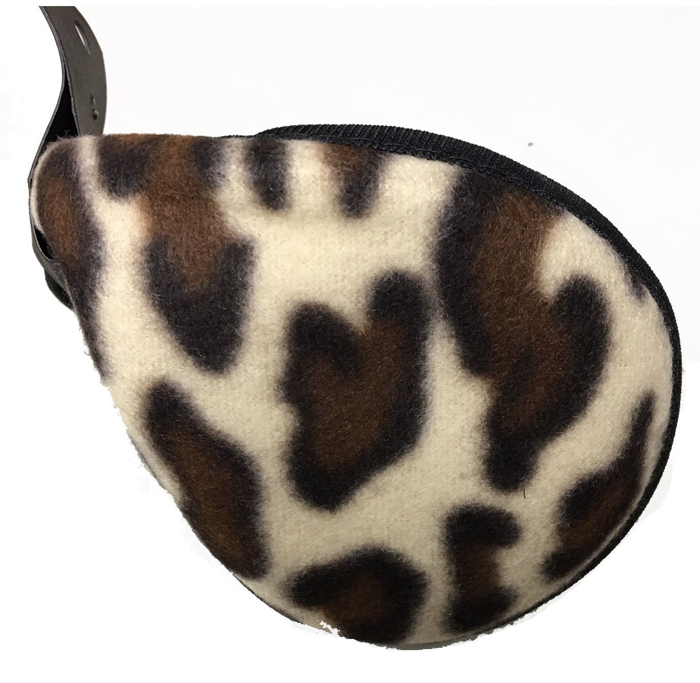 CrazyCoolBuys 2Pc Set Camo Leopard Polar Fleece Headband Earmuffs Winter Wrap Ear Cheetah