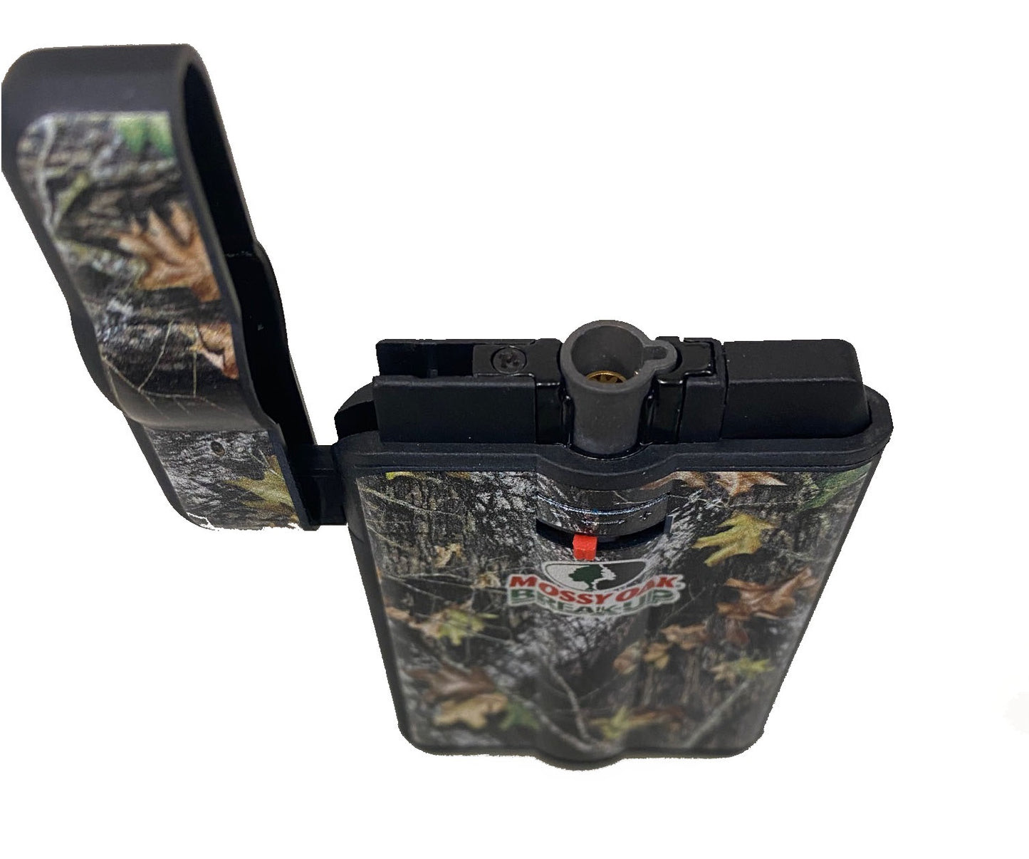 CrazyCoolBuys 4Pc Set Mossy Oak Camo Windproof Slim Torch Butane Lighters