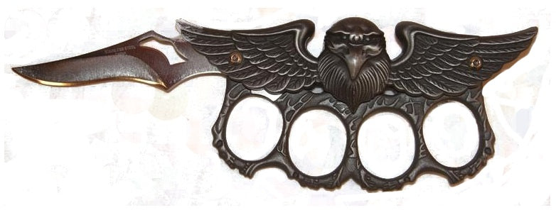 CrazyCoolBuys Eagle Pocket Folding Knife Blade Usa American Bird