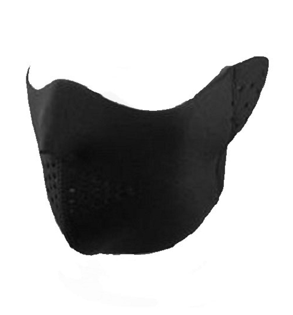 CrazyCoolBuys Neoprene Half Cover Black Face Ski Mask Balaclava