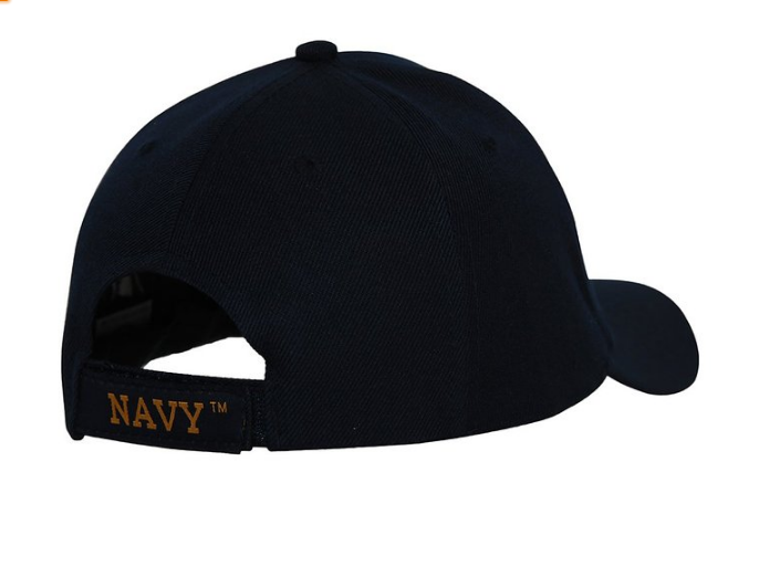 CrazyCoolBuys Usa Navy Veteran Blue Baseball Style Embroidered Hat Ball Cap Vet Us Retired