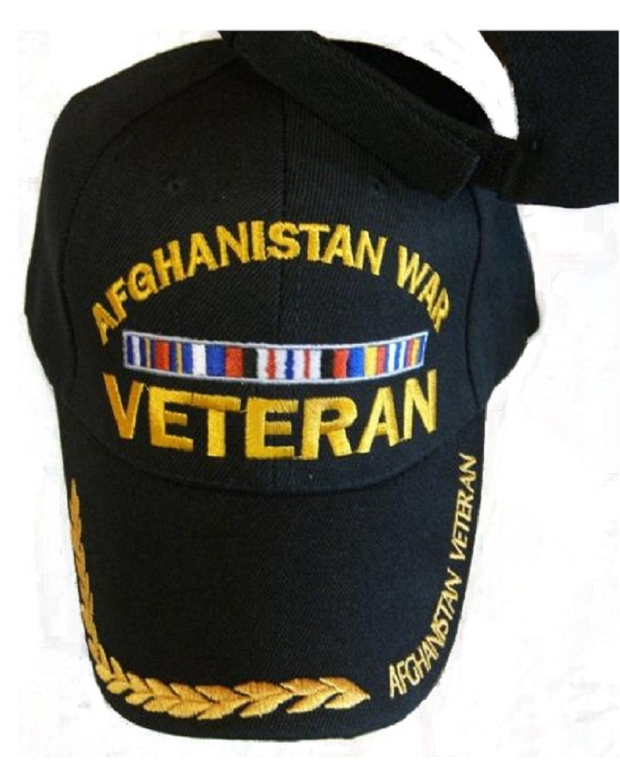 CrazyCoolBuys Afghanistan War Veteran Baseball Style Embrodered Hat Ball Cap Usa Vet Iraq