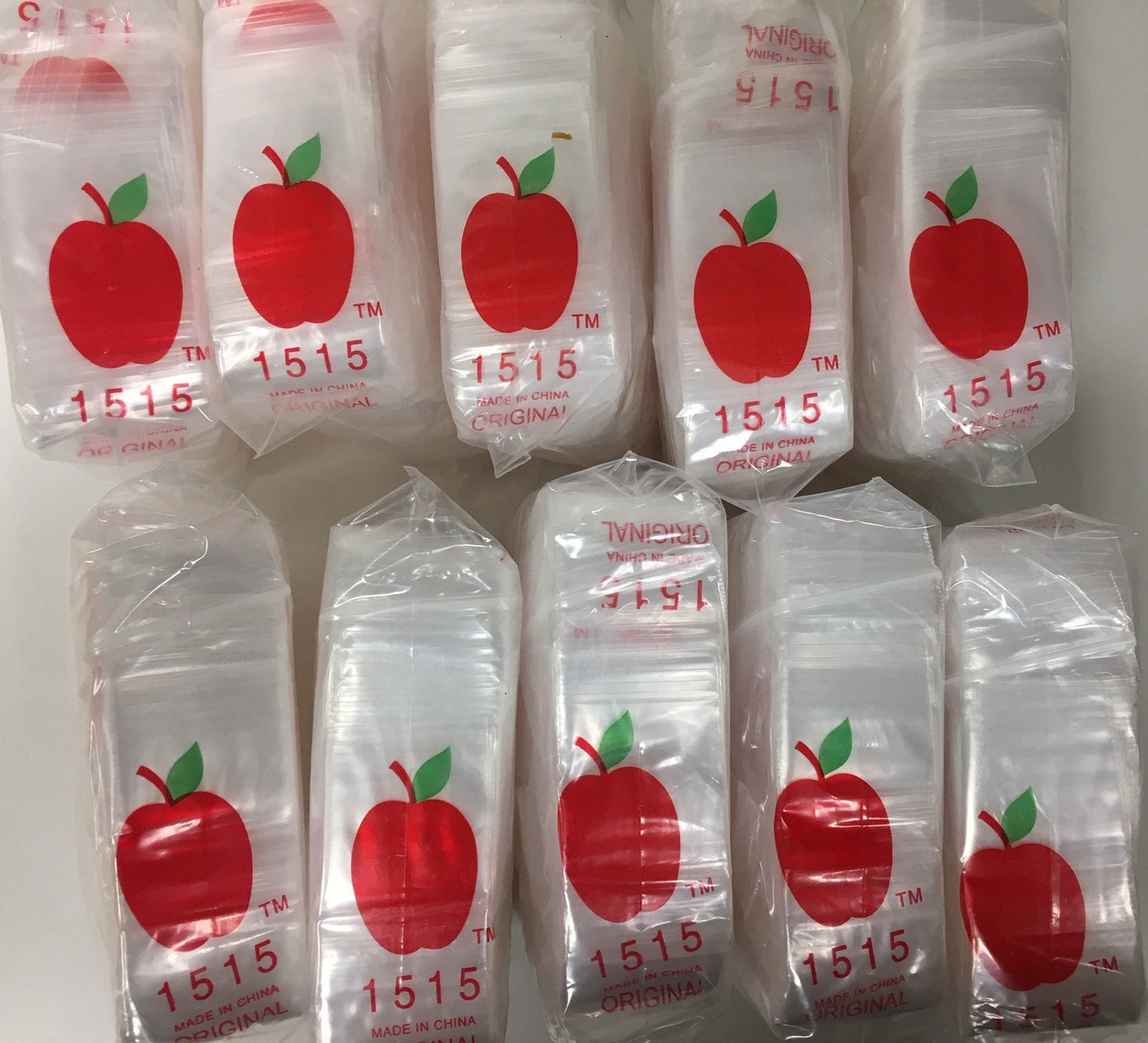 CrazyCoolBuys 10000 Pack Apple Brand Clear 2Mil Zip lock Bags 10,000 Baggies Resealable Plastic