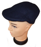 Black, Charcoal, Navy, Brown or Grey WOOL STYLE BERET IVY NEWSBOY DRESS HAT gangster vintage cap