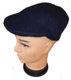 Black, Charcoal, Navy, Brown or Grey WOOL STYLE BERET IVY NEWSBOY DRESS HAT gangster vintage cap