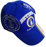 USA RETIRED AIR FORCE BASEBALL STYLE EMBROIDERED HAT ball cap vet us veteran