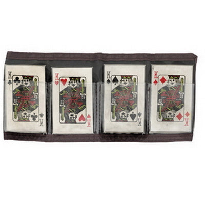4 KINGS THROWING KNIVES PLAYING CARD THROWERS