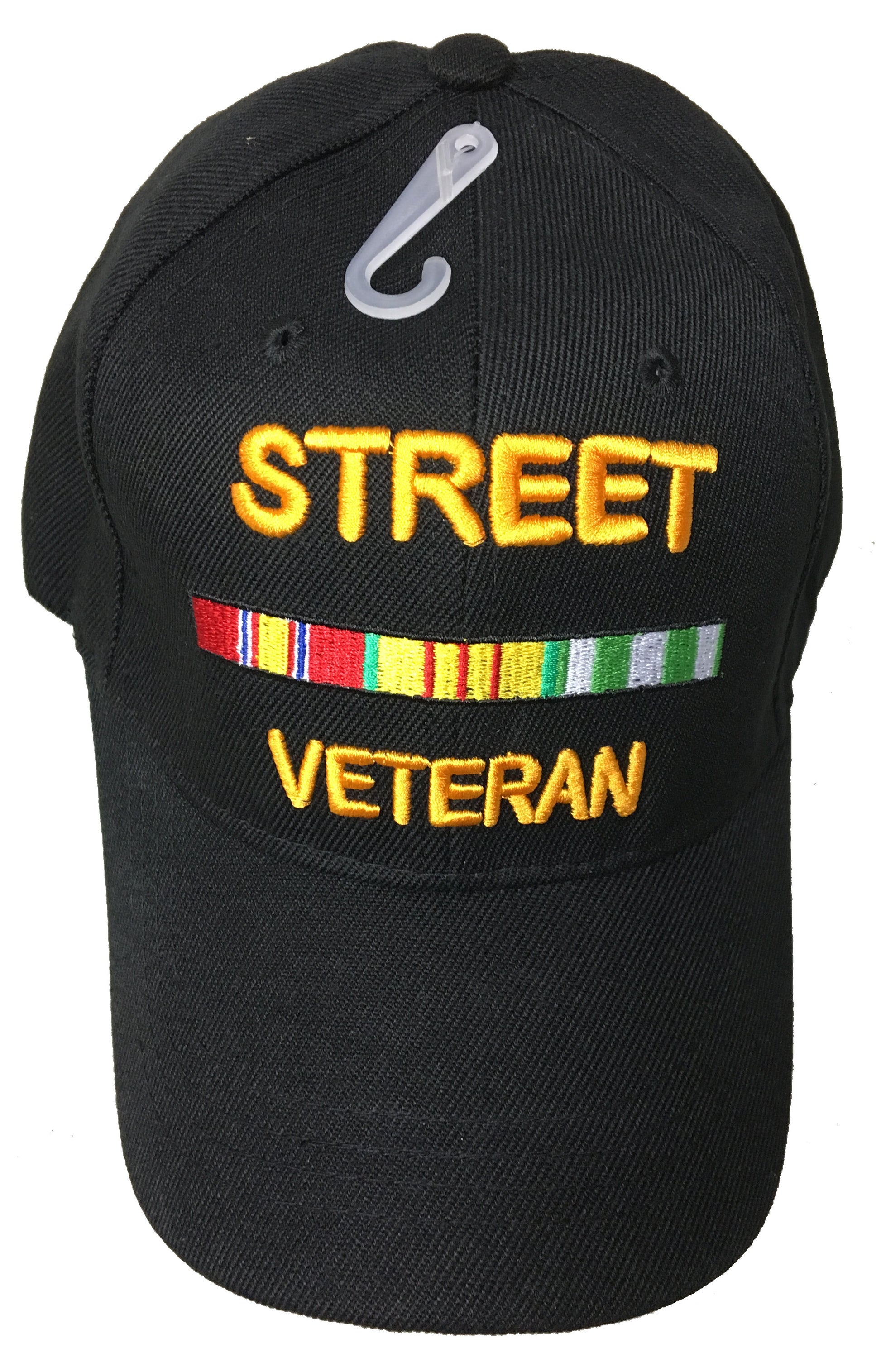 STREET VETERAN BASEBALL STYLE EMBROIDERED HAT funny novelty ball fun c –  CrazyCoolBuys